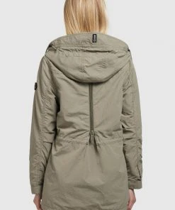 Khujo CAIMA - Parka - Graugrün, Mujer -KHUJO Tienda c4d252e38e92400387c19e99a67c5b8a