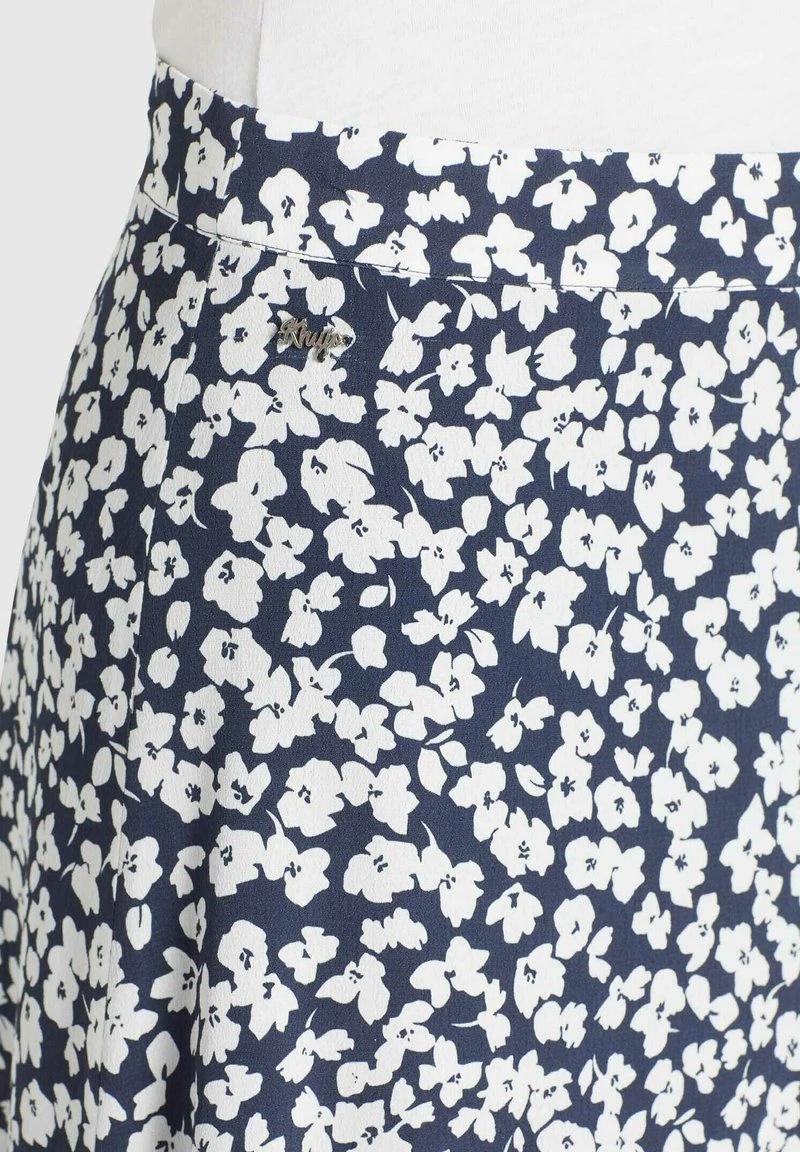 UNDINE - Falda acampanada - dunkelblau-weiß geblümt Khujo UNDINE - Falda Acampanada - Dunkelblau-weiß Geblümt, Mujer -KHUJO Tienda c591c2f35a3641fda55c42c5544a3488