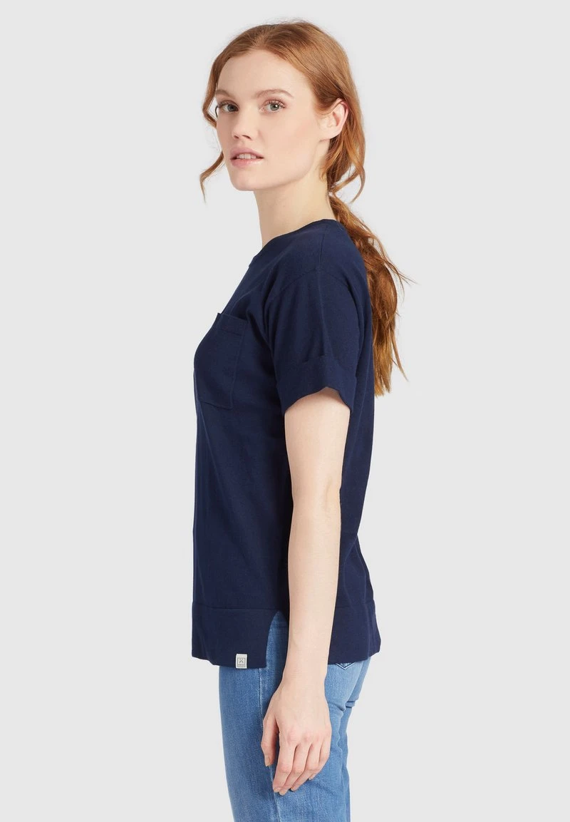 ALLMUT - Camiseta básica - dark blue Khujo ALLMUT - Camiseta Básica - Dark Blue, Mujer -KHUJO Tienda c6110b82a22247f0aac722ae0618522b