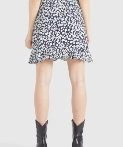 Khujo UNDINE - Falda Acampanada - Dunkelblau-weiß Geblümt, Mujer 2 Khujo UNDINE - Falda Acampanada - Dunkelblau-weiß Geblümt, Mujer -KHUJO Tienda c6262db96da646c986e5b5f9f1515b7e