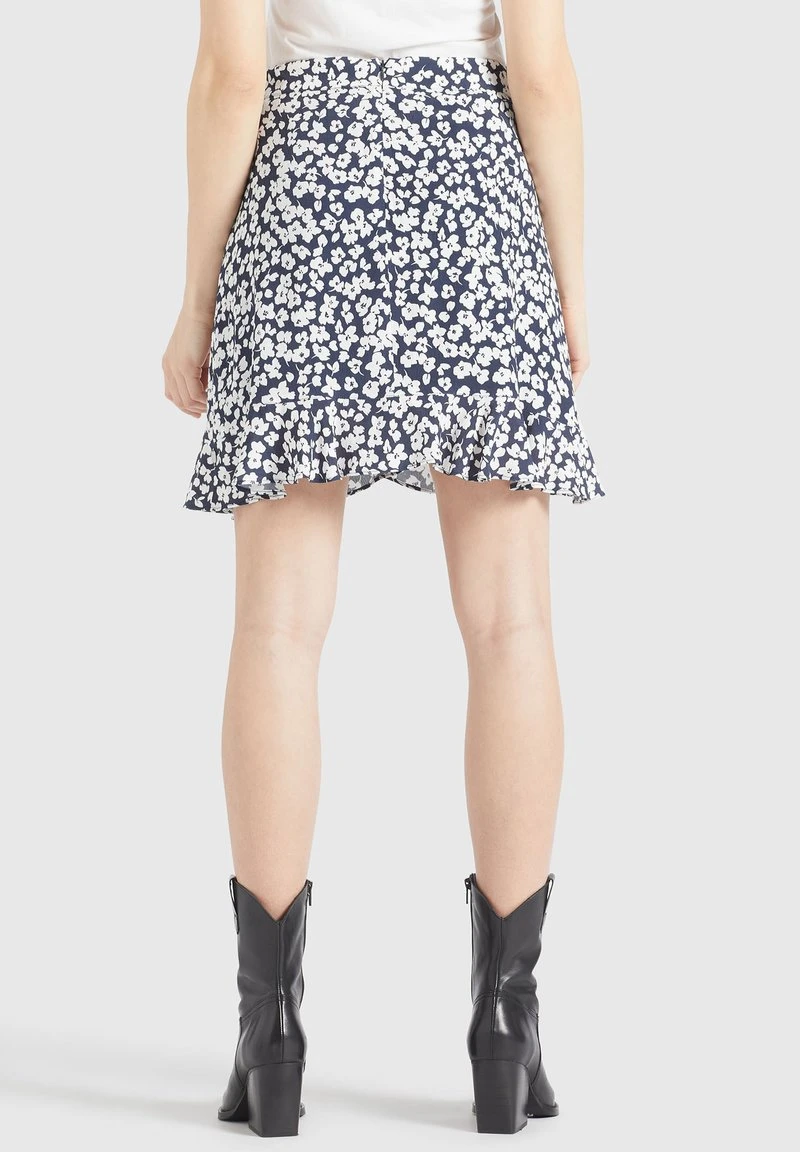 UNDINE - Falda acampanada - dunkelblau-weiß geblümt Khujo UNDINE - Falda Acampanada - Dunkelblau-weiß Geblümt, Mujer -KHUJO Tienda c6262db96da646c986e5b5f9f1515b7e