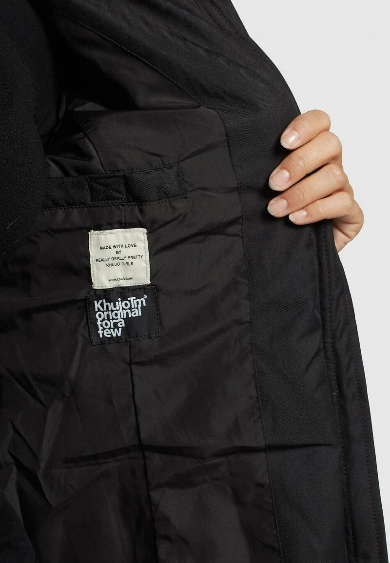 JERRY PRIME5 STRUCTURED - Abrigo de invierno - schwarz Khujo JERRY PRIME5 STRUCTURED - Abrigo De Invierno - Schwarz, Mujer -KHUJO Tienda c644288e0d9e48e9bacaccd969e0da85