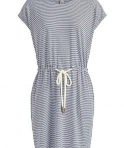 Khujo ANNEMARIE - Vestido Ligero - Weiß-blau Gestreift, Mujer -KHUJO Tienda c6b81d3452d44bfb9b62e2ea605967a4