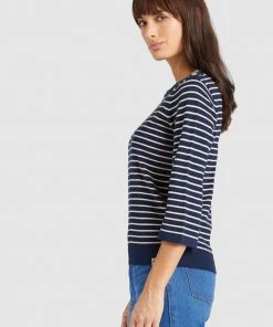 Khujo RAISA - Jersey De Punto - Dunkelblau, Mujer -KHUJO Tienda c75006b743fa4834a760fdea4a8c4cf8