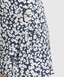 Khujo UNDINE - Falda Acampanada - Dunkelblau-weiß Geblümt, Mujer 3 Khujo UNDINE - Falda Acampanada - Dunkelblau-weiß Geblümt, Mujer -KHUJO Tienda c9cce63f929e4e10925cfbaa39613f18