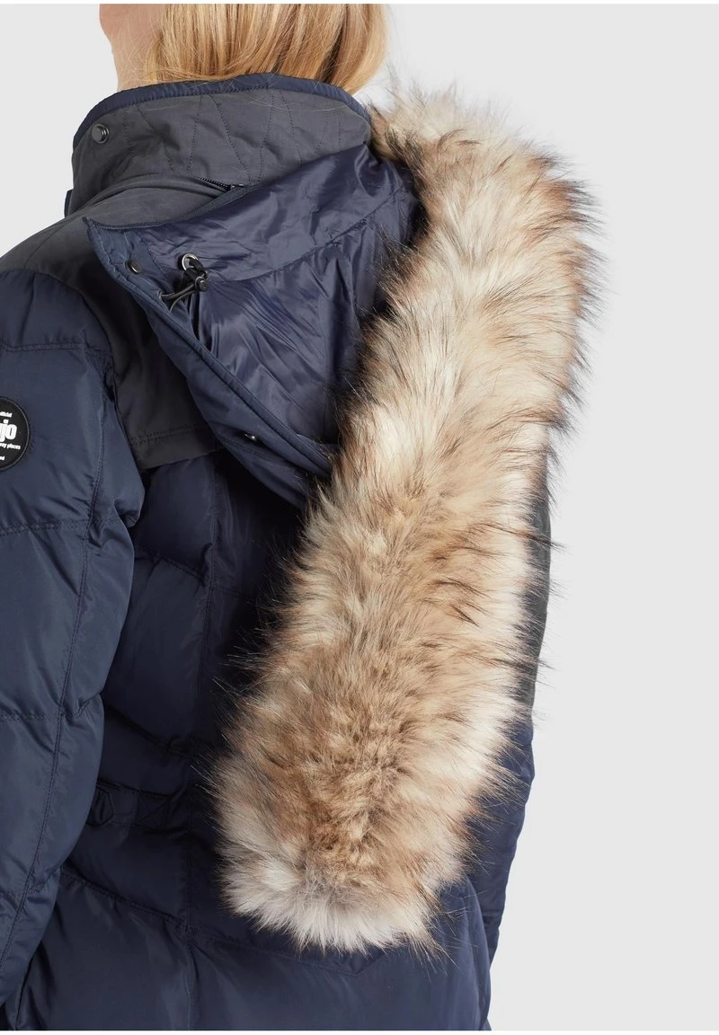 Khujo LUBECK LONG4 - Abrigo De Invierno - Blau, Mujer 9 Khujo LUBECK LONG4 - Abrigo De Invierno - Blau, Mujer - Imagen 9