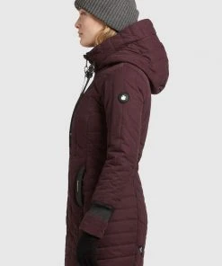 Khujo JERRY PRIME - Abrigo De Invierno - Weinrot, Mujer 11 Khujo JERRY PRIME - Abrigo De Invierno - Weinrot, Mujer -KHUJO Tienda ca9f90f54dcc41b5b29a3eac1f9264d6