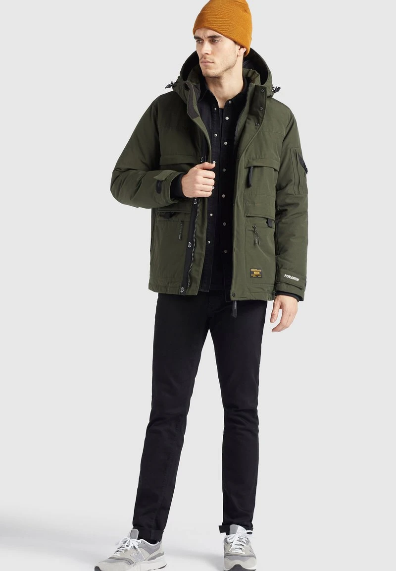 Khujo BOYNTON - Chaqueta De Invierno - Dunkeloliv, Hombre 2 Khujo BOYNTON - Chaqueta De Invierno - Dunkeloliv, Hombre - Imagen 2