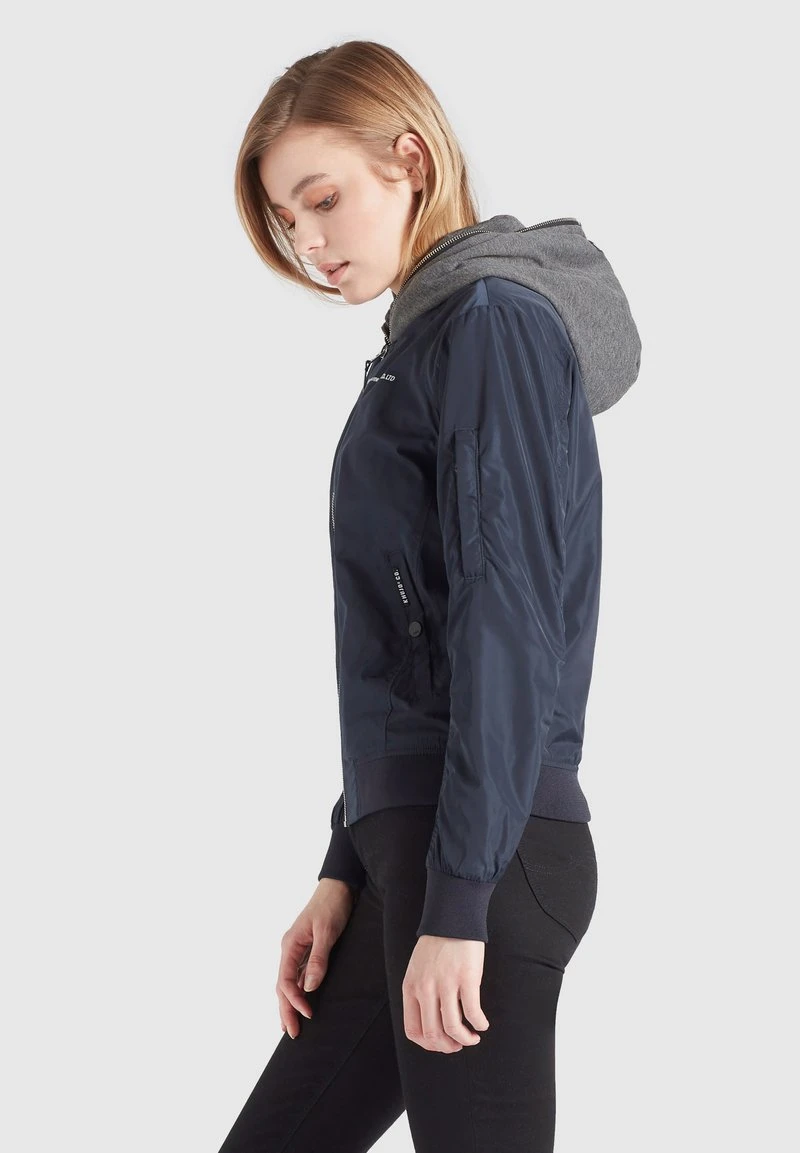 Khujo LARIFA - Chaquetas Bomber - Dunkelblau, Mujer 4 Khujo LARIFA - Chaquetas Bomber - Dunkelblau, Mujer - Imagen 4