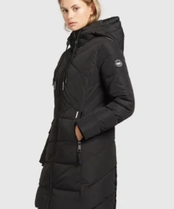 Khujo ELESSA2 - Abrigo De Invierno - Schwarz, Mujer 16 Khujo ELESSA2 - Abrigo De Invierno - Schwarz, Mujer -KHUJO Tienda cc7cf03251514ea787f58cf5871b6cc5