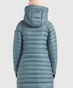 Khujo MANTEL NIANA SHINE - Abrigo De Invierno - Blaugrau, Mujer -KHUJO Tienda ceab337506a7419aa1cc4d0ccc26847e