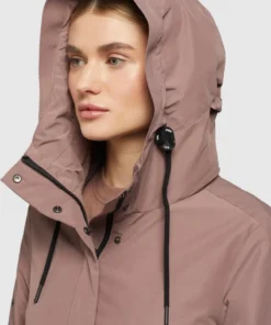 Khujo KAYA - Chaqueta Outdoor - Mauve, Mujer -KHUJO Tienda cefc2d25ef0945c1b577392200d35ed9