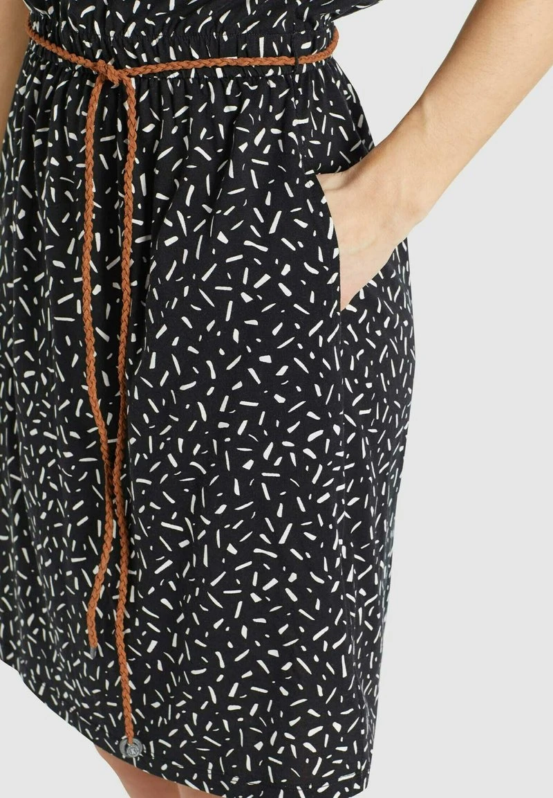 GABY - Vestido ligero - schwarz-weiß gemustert Khujo GABY - Vestido Ligero - Schwarz-weiß Gemustert, Mujer -KHUJO Tienda cf5d156358724a948f582362079d24b6