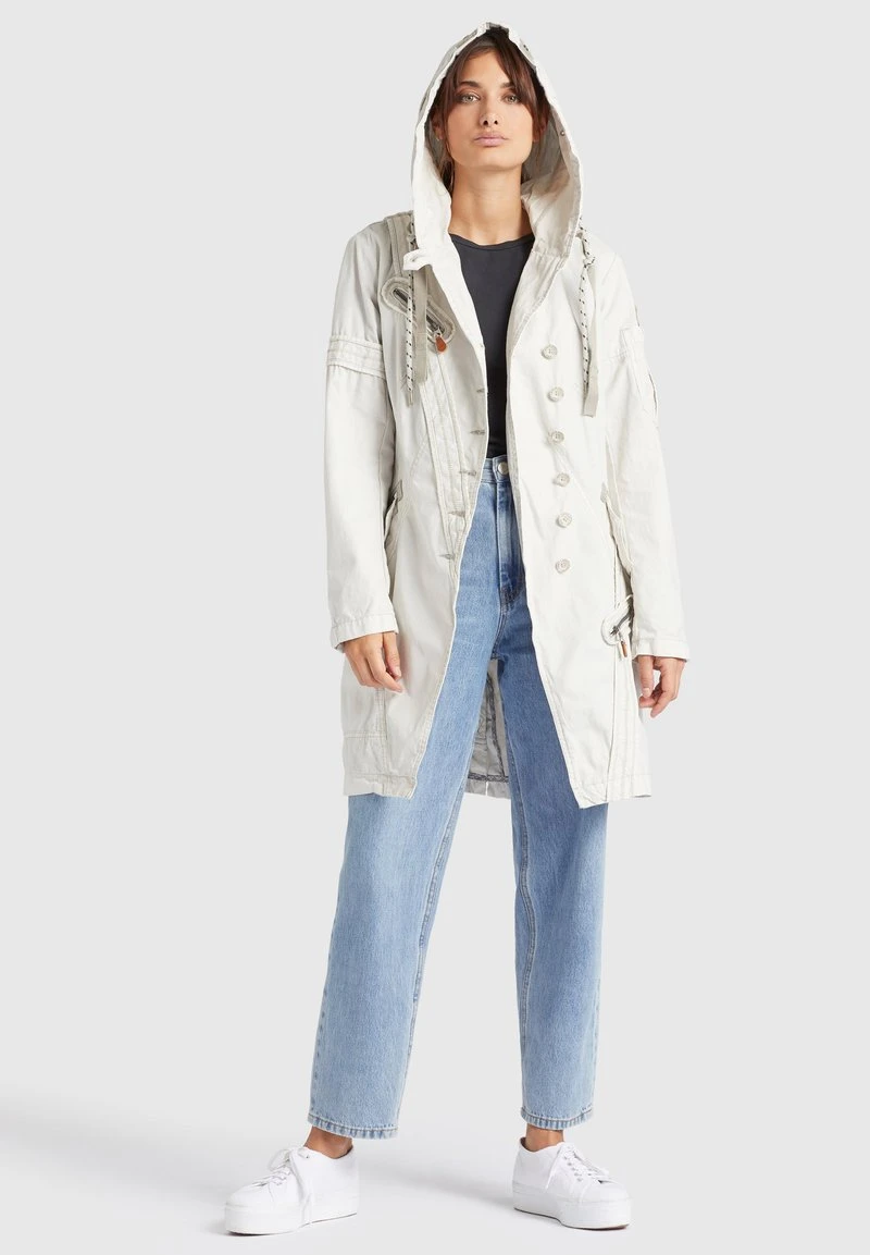 Khujo ZARIA - Parka - Beige/off White, Mujer 6 Khujo ZARIA - Parka - Beige/off White, Mujer - Imagen 6