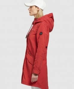 Khujo GAMES - Parka - Rot, Mujer -KHUJO Tienda d26816239b3b4db19ea3d5055ba20571