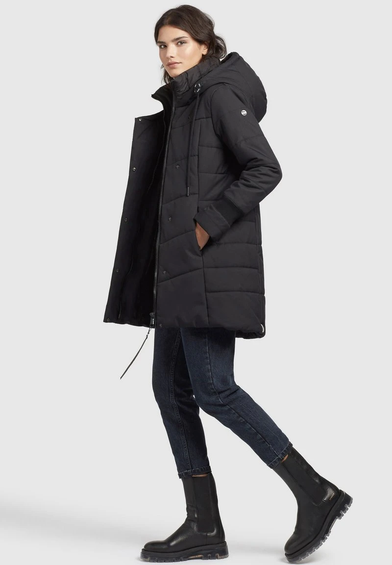 ELVA STRUCTURED - Abrigo de invierno - schwarz Khujo ELVA STRUCTURED - Abrigo De Invierno - Schwarz, Mujer -KHUJO Tienda d37313cbf86347dfa20f2f1d188cf8f0