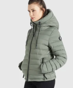 Khujo LOVINA MATT - Chaqueta De Entretiempo - Graugrün, Mujer 3 Khujo LOVINA MATT - Chaqueta De Entretiempo - Graugrün, Mujer -KHUJO Tienda d3855e3be4294306ba818deb837334ff