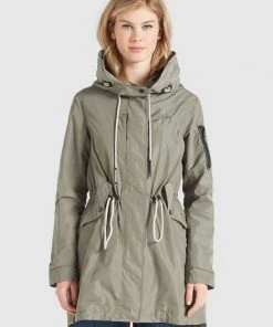 Khujo CATHARINA - Parka - Hellkhaki, Mujer