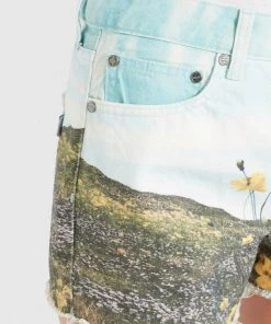 Khujo ANOUK - Shorts Vaqueros - Blau Weiß Gemustert, Mujer 8 Khujo ANOUK - Shorts Vaqueros - Blau Weiß Gemustert, Mujer -KHUJO Tienda d4608b44d9034953a0b72369bcce28fc