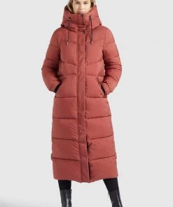 Khujo SHIMANTA - Abrigo De Invierno - Blassrot, Mujer