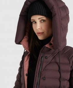 Khujo NIANA MATT - Abrigo De Invierno - Weinrot, Mujer -KHUJO Tienda d6cc3184e0d543c9af6f58253ce52191