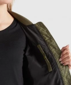 Khujo FENCY - Chaquetas Bomber - Khaki Pes, Mujer 6 Khujo FENCY - Chaquetas Bomber - Khaki Pes, Mujer -KHUJO Tienda d73947ce9276457784146dbf2d9753f5