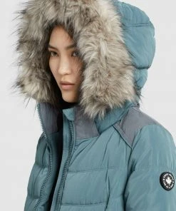 Khujo AMARAY2 - Abrigo De Invierno - Blaugrau, Mujer -KHUJO Tienda d7f887832db64302b975be4e05de099d