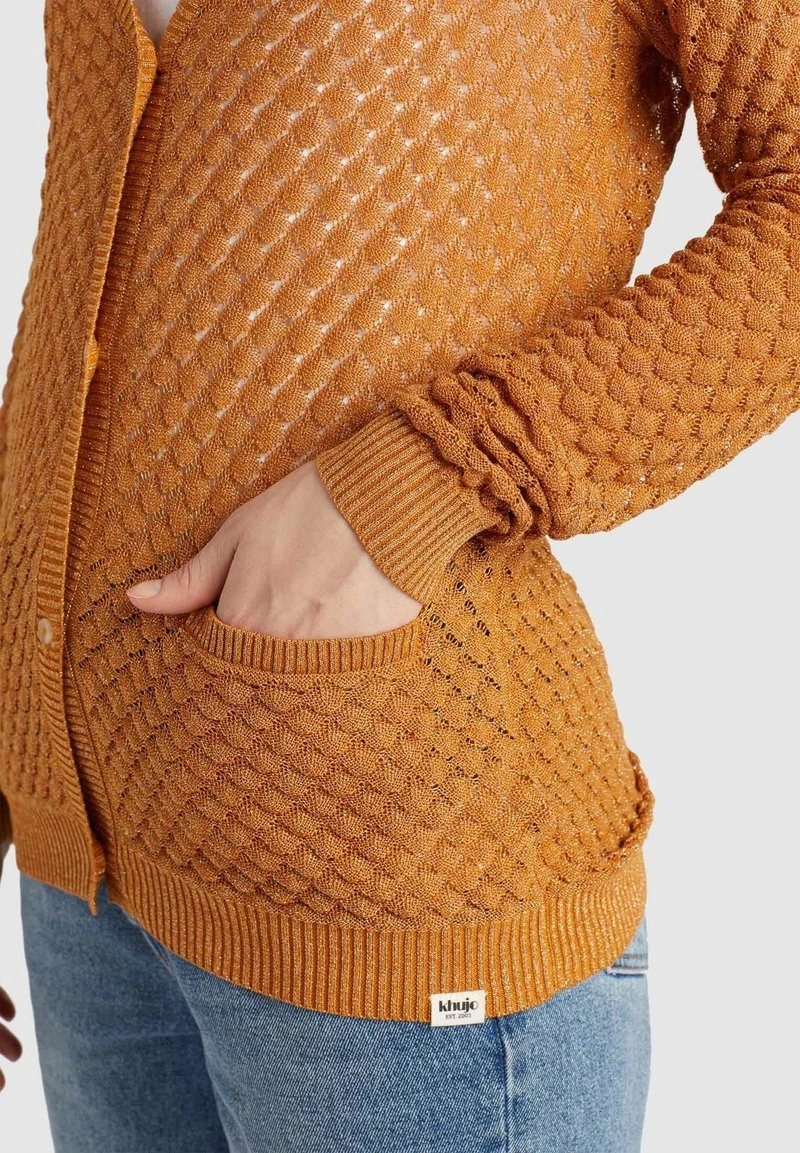 ASYA - Chaqueta de punto - ochra gold Khujo ASYA - Chaqueta De Punto - Ochra Gold, Mujer -KHUJO Tienda d9f1ebc2515e47d2bfb6a16f5347c1e7