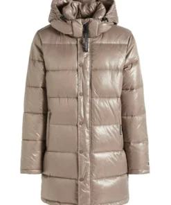Khujo WENCKE SHINY - Abrigo De Invierno - Taupe Glänzend, Mujer -KHUJO Tienda da03497085c949e3b48513a802551390