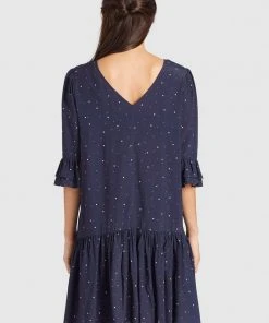 Khujo FREMA - Vestido Informal - Dark Blue, Mujer 2 Khujo FREMA - Vestido Informal - Dark Blue, Mujer -KHUJO Tienda daa7b9de3fcb4e62a3eaa6c58a30d247