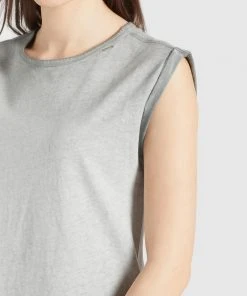 Khujo VIRGO - Top - Grau, Mujer -KHUJO Tienda db09431827be417d9cacf668e23f16b2