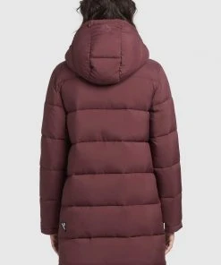 Khujo WENCKE MATT - Abrigo De Invierno - Weinrot, Mujer 2 Khujo WENCKE MATT - Abrigo De Invierno - Weinrot, Mujer -KHUJO Tienda dbcbe7f0a573482ea7379a545b625592
