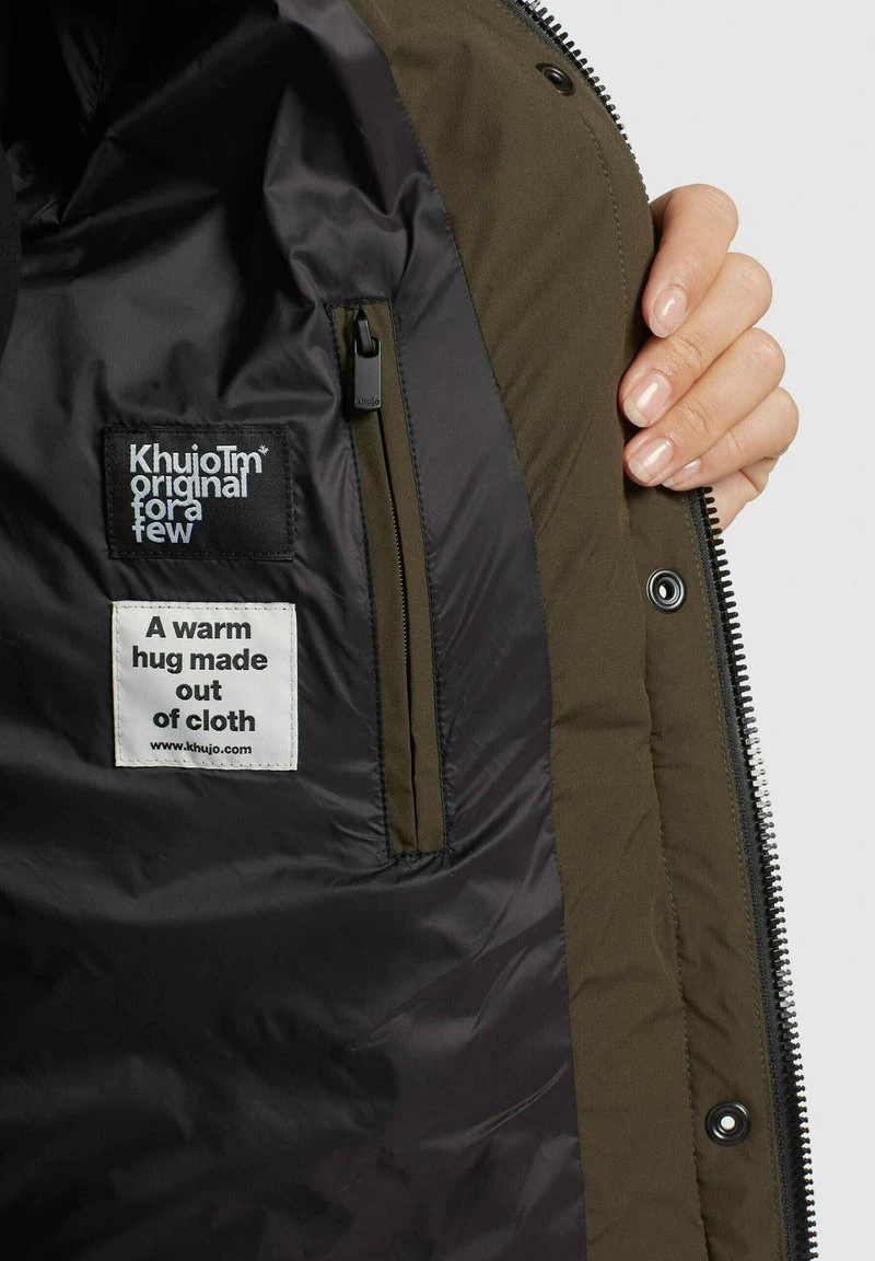 DORASI - Abrigo de invierno - khaki Khujo DORASI - Abrigo De Invierno - Khaki, Mujer -KHUJO Tienda dcd600e1d59547c78d2b431502c826ef