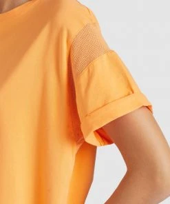 Khujo REAGAN - Camiseta Estampada - Orange, Mujer -KHUJO Tienda dda60100d3214e8f9aa3f0852c3bfe1a