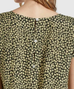 Khujo LOMBA - Blusa - Schwarz-gelb Geblümt, Mujer 4 Khujo LOMBA - Blusa - Schwarz-gelb Geblümt, Mujer -KHUJO Tienda ddddcd8c8ba141bbb6fb71a8b21adcf4