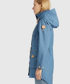 Khujo AREZU - Parka - Blue, Mujer -KHUJO Tienda ddf1d1f3001a4fae999449d91b5d5a5d