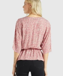 Khujo RINALDA - Blusa - Rot Weiß Geblümt, Mujer -KHUJO Tienda df32afc02678424d95575bcc3f18202a