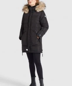 Khujo MELINDRA2 - Abrigo De Invierno - Schwarz, Mujer
