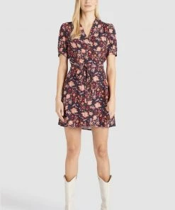 Khujo FROMMET - Vestido Informal - Orange-rot Gemustert, Mujer 3 Khujo FROMMET - Vestido Informal - Orange-rot Gemustert, Mujer -KHUJO Tienda e1a3f19d103d473cad2a18ab0bd6edcc