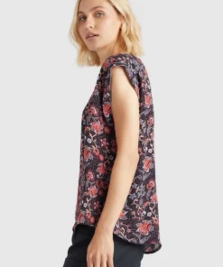 Khujo LERATO - Blusa - Dunkelblau Gemustert, Mujer 4 Khujo LERATO - Blusa - Dunkelblau Gemustert, Mujer -KHUJO Tienda e1eded6278df4daabd3fb944916feb72