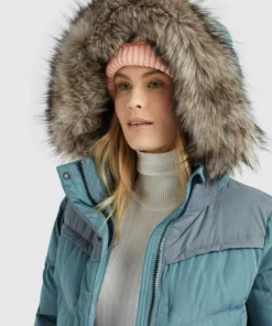 Khujo LUBECK LONG - Abrigo De Invierno - Blaugrau, Mujer -KHUJO Tienda e27c84e23b204bb7a2f957fca6fe7d14