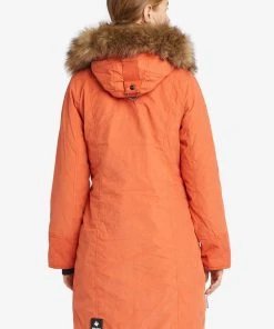 Khujo EFFI - Abrigo De Invierno - Orange, Mujer -KHUJO Tienda e3052df38f004bfda18edfeb1f53413d