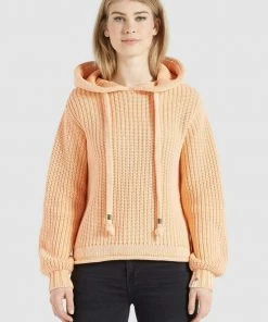 Khujo HEDVIG - Jersey De Punto - Aprikot, Mujer