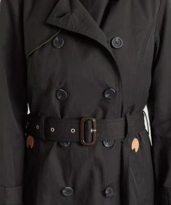 Khujo AMELE - Gabardina - Schwarz, Mujer -KHUJO Tienda e5694ab518a34cab9dc697451c1b3b4e