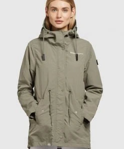Khujo CAIMA - Parka - Graugrün, Mujer