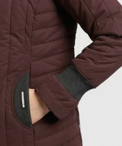 Khujo TWEETY PRIME5 PEACHED - Chaqueta De Entretiempo - Weinrot, Mujer -KHUJO Tienda e689169620764b849dab7d49929d2e07