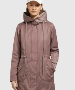 Khujo ONDA2 - Parka - Mauve, Mujer