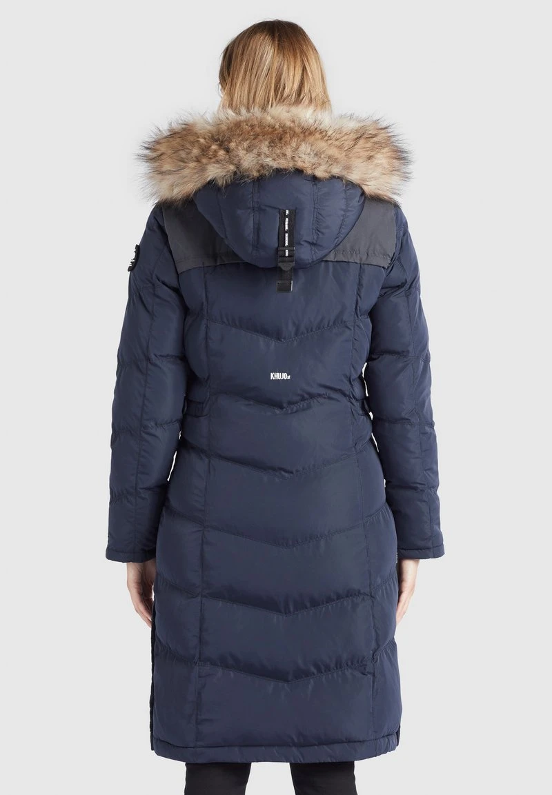 Khujo LUBECK LONG4 - Abrigo De Invierno - Blau, Mujer 3 Khujo LUBECK LONG4 - Abrigo De Invierno - Blau, Mujer - Imagen 3