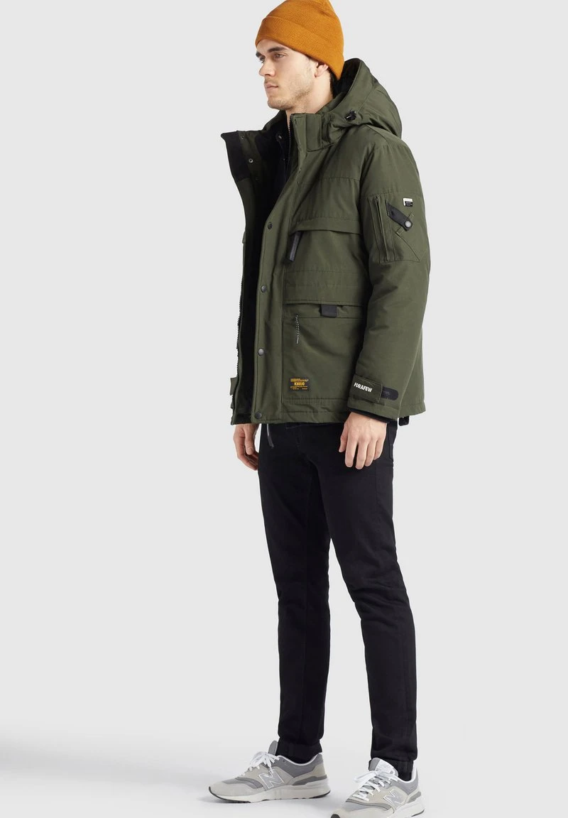 Khujo BOYNTON - Chaqueta De Invierno - Dunkeloliv, Hombre 5 Khujo BOYNTON - Chaqueta De Invierno - Dunkeloliv, Hombre - Imagen 5