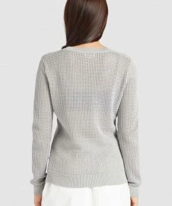 Khujo COSIMA - Jersey De Punto - Light Grey, Mujer -KHUJO Tienda e73d5f4d30804b249c3d5887cae3a811